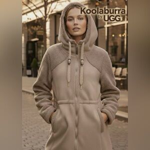 Koolaburra by UGG fleece jacket w gold accents